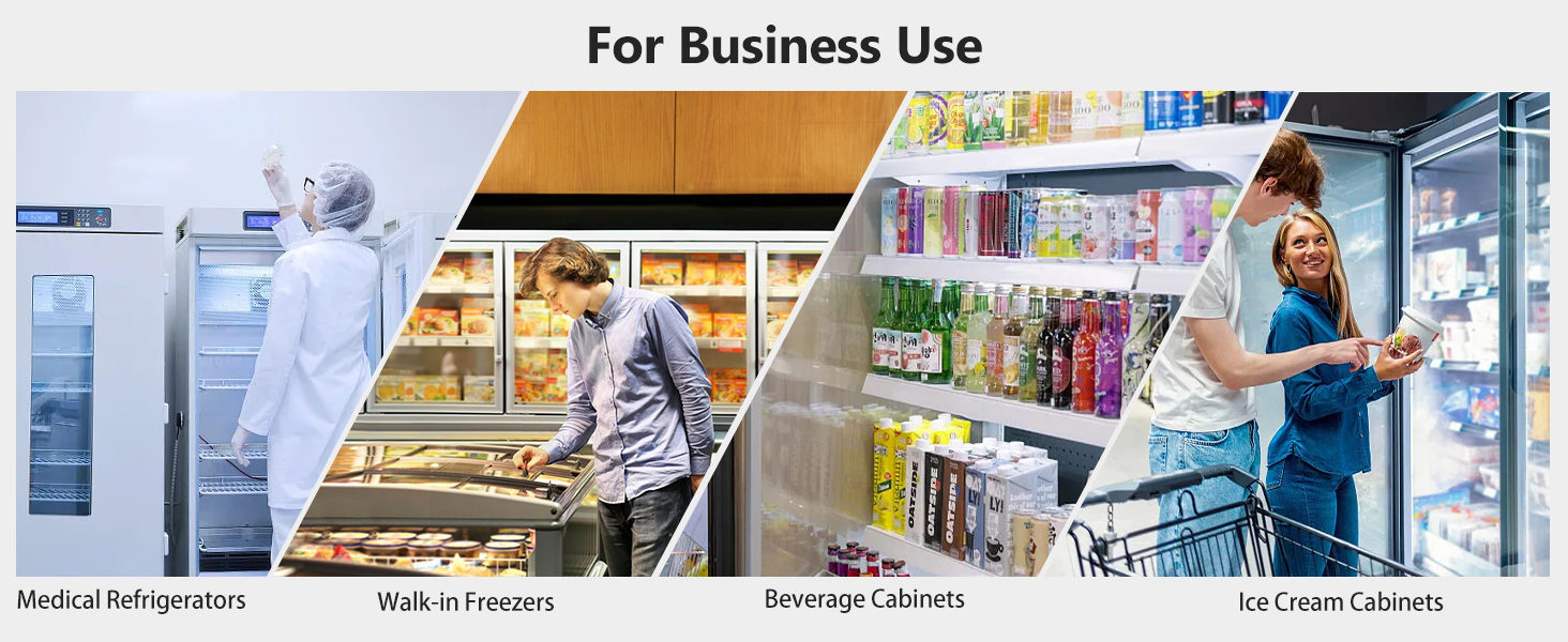 NS3 WiFi refrigerator thermometer for business and laboratory cold storage